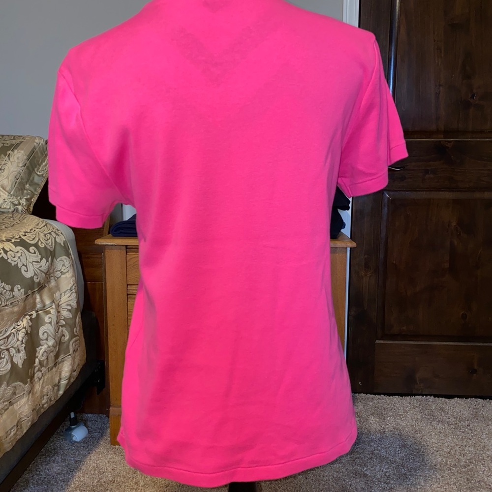 Pink t-shirt by Ralph Lauren Sport, size XL - Picture 2 of 3